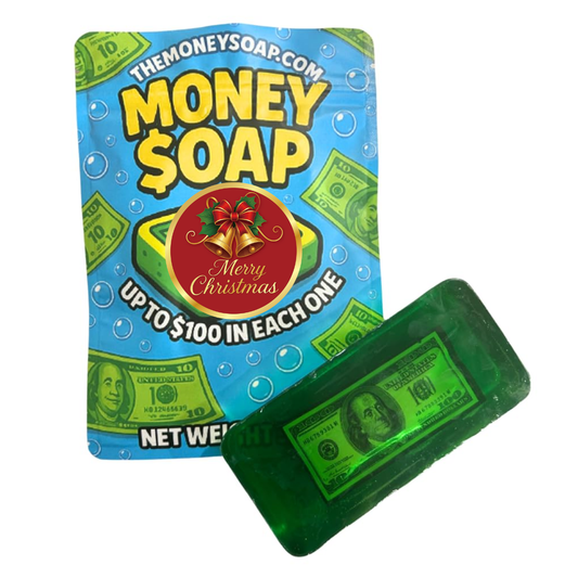 Merry Christmas Surprise soap bar with real gift inside