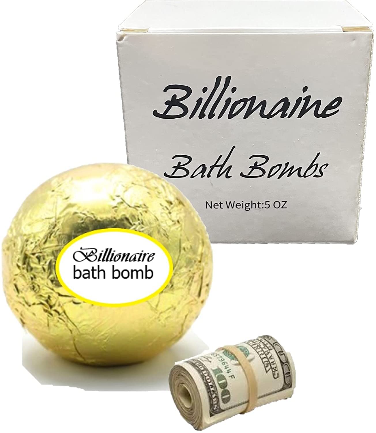 Bath Bomb With Real Money Cash Inside