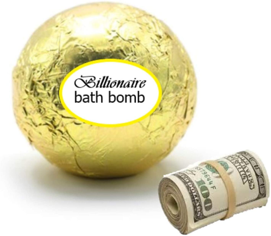 Bath Bomb With Real Money Cash Inside